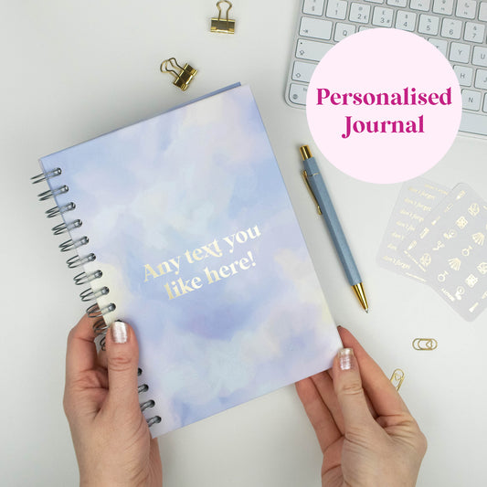 ANY TEXT YOU LIKE - LUXE PERSONALISED JOURNAL