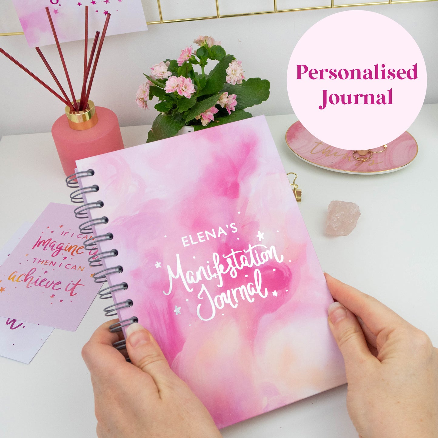 MANIFESTATION JOURNAL - LUXE PERSONALISED JOURNAL