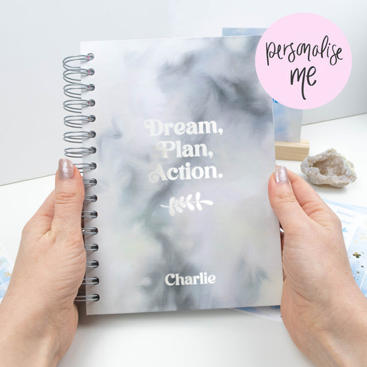 DREAM, PLAN, ACTION - PERSONALISED PLANNER
