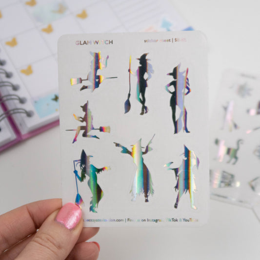 GLAM WITCH - FOILED PLANNER STICKERS