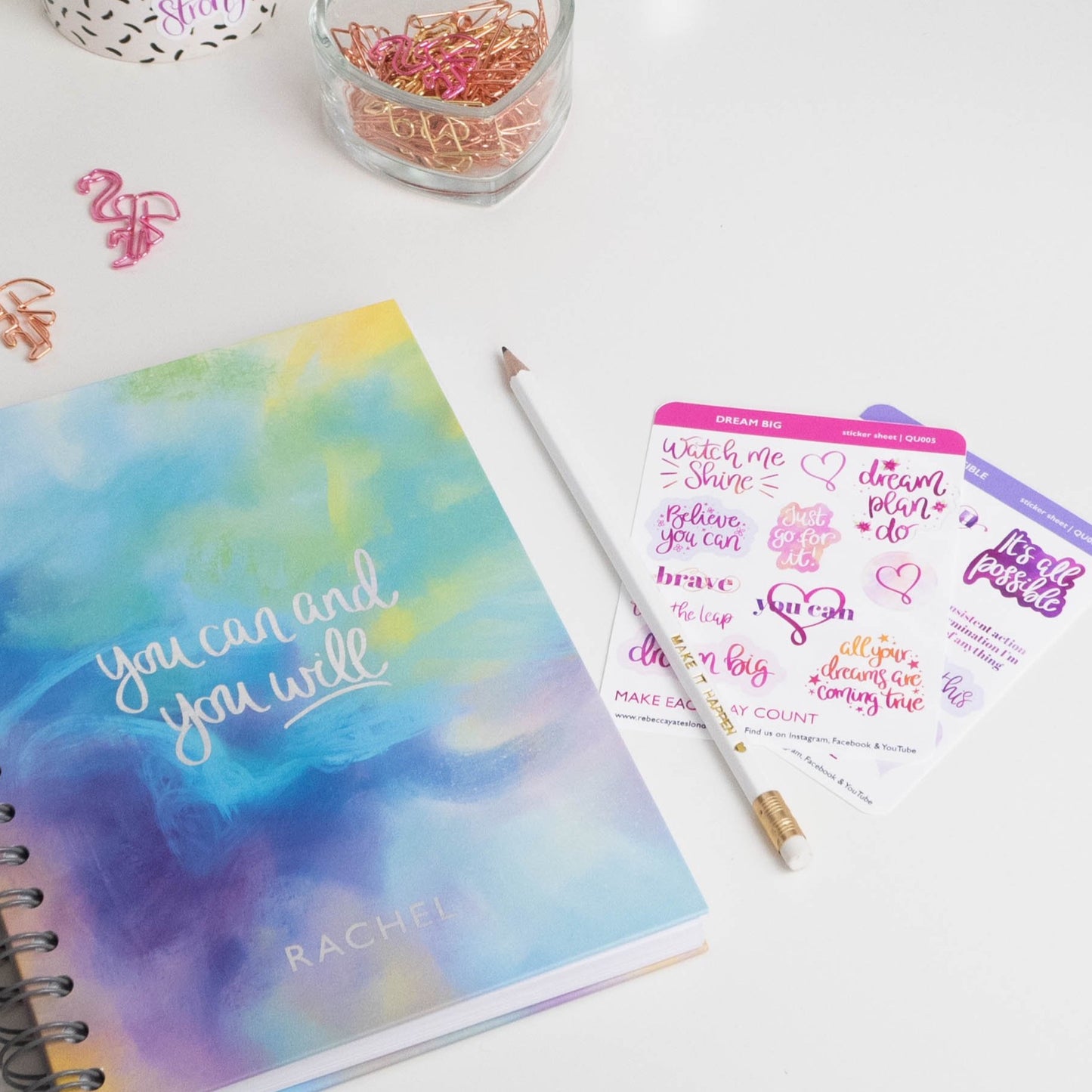 IT'S ALL POSSIBLE - QUOTES PLANNER STICKERS