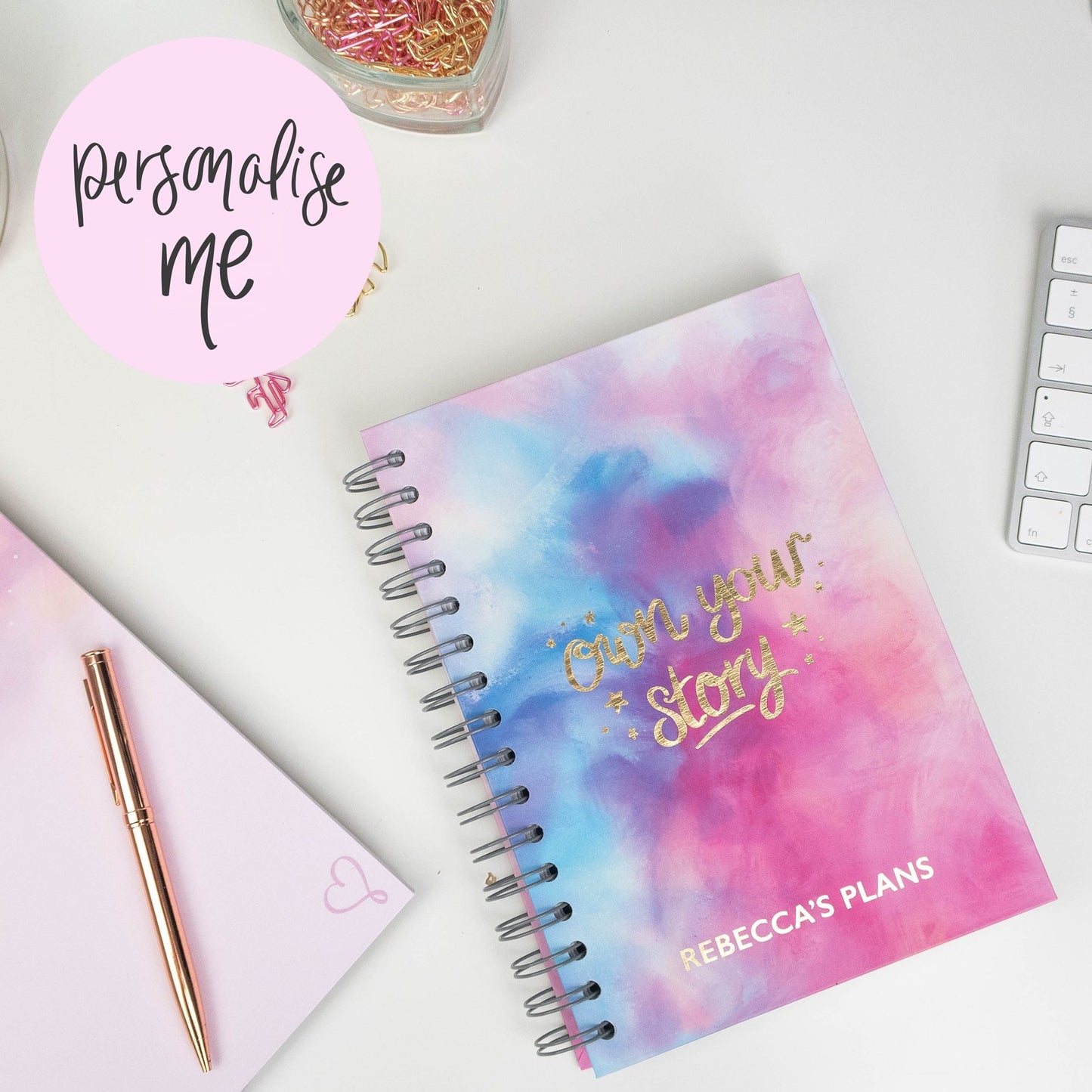 OWN YOUR STORY - PERSONALISED PLANNER