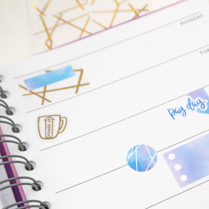 POWER UP - FOILED PLANNER STICKERS