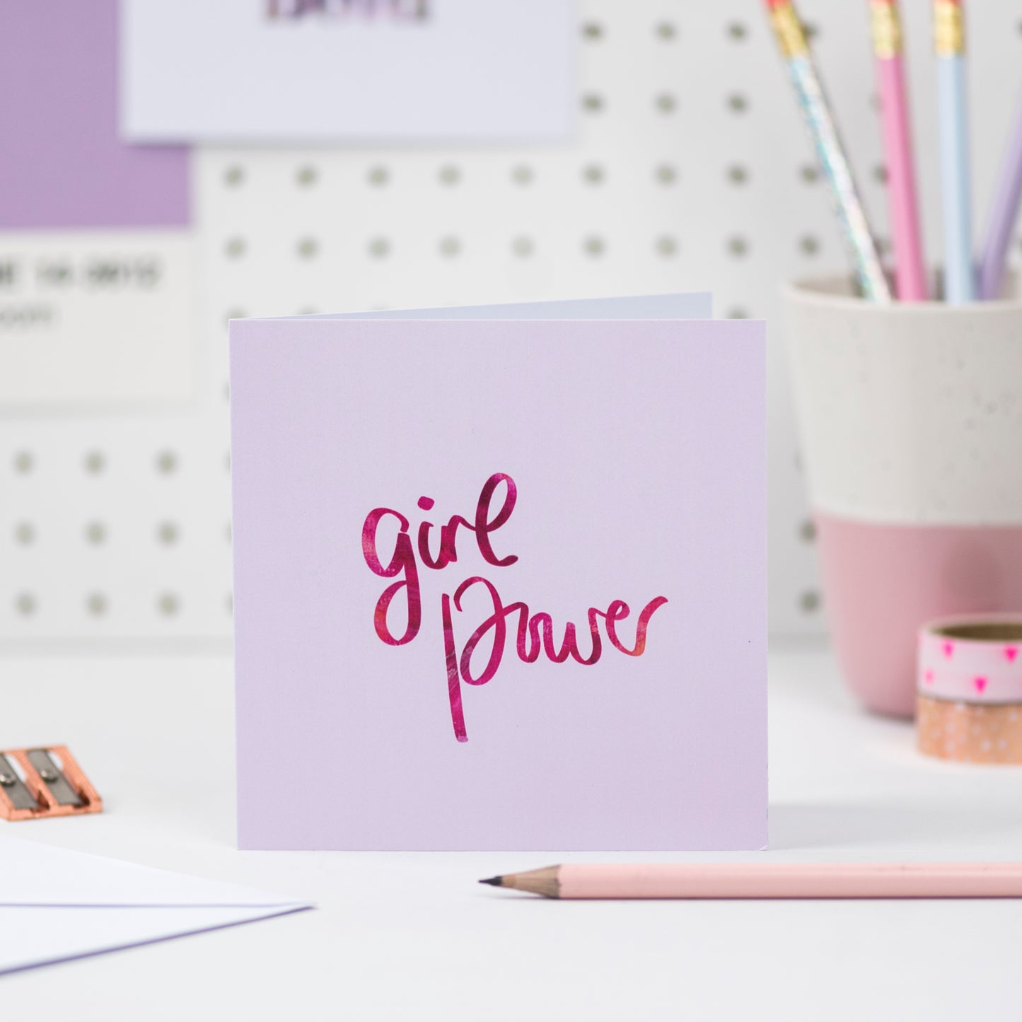 GIRL POWER - GREETINGS CARD