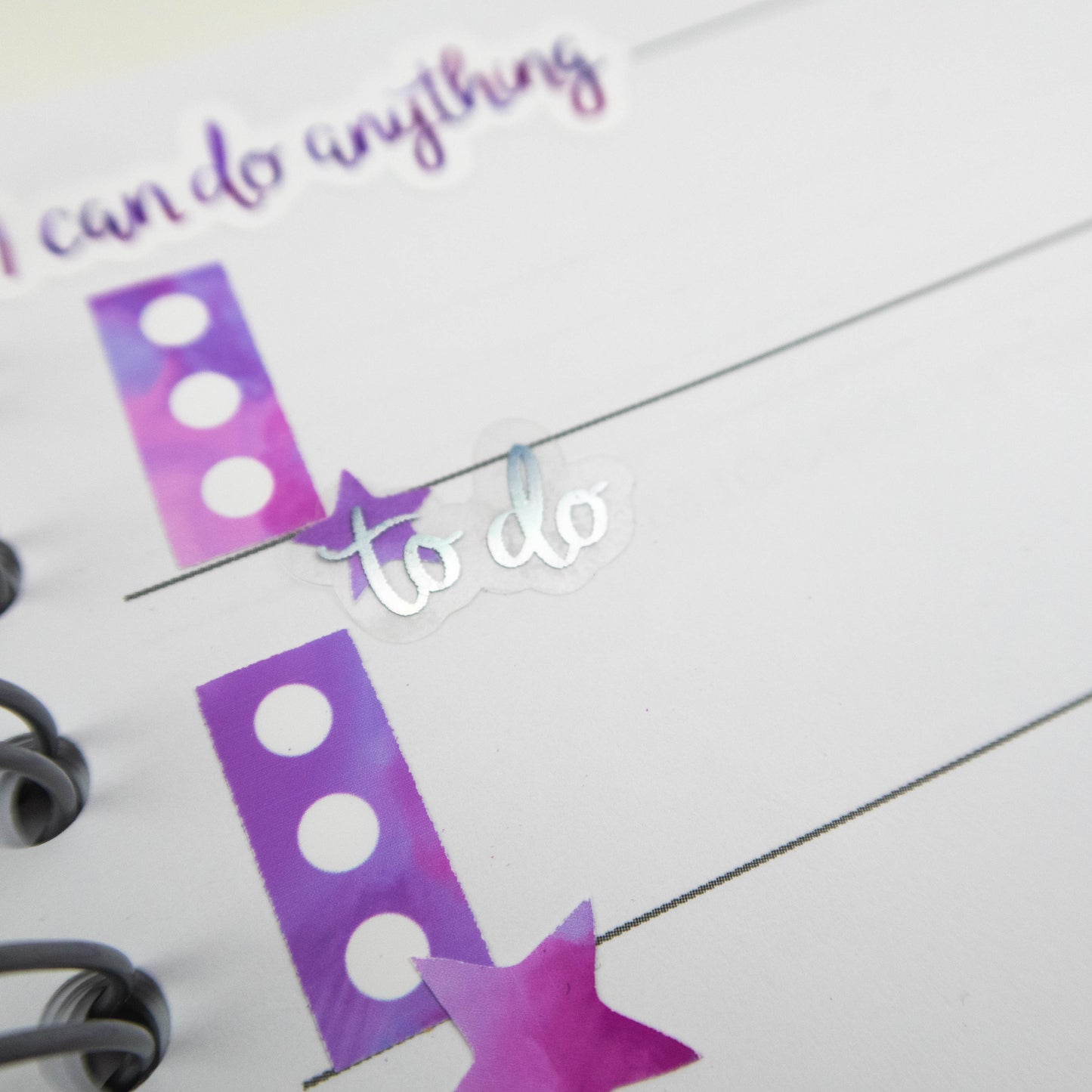 TO DO - FOILED PLANNER STICKERS